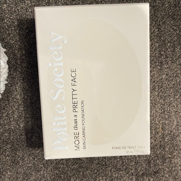 Polite Society More than a pretty face Foundation NIB - Light Neutral 1oz - Picture 1 of 3